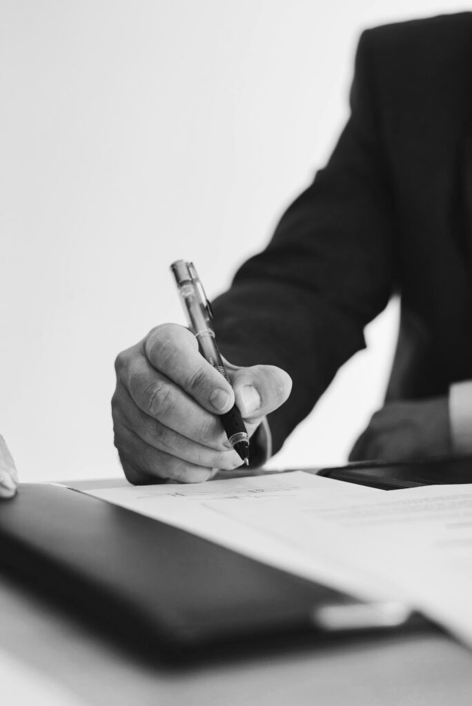 Legal document signing